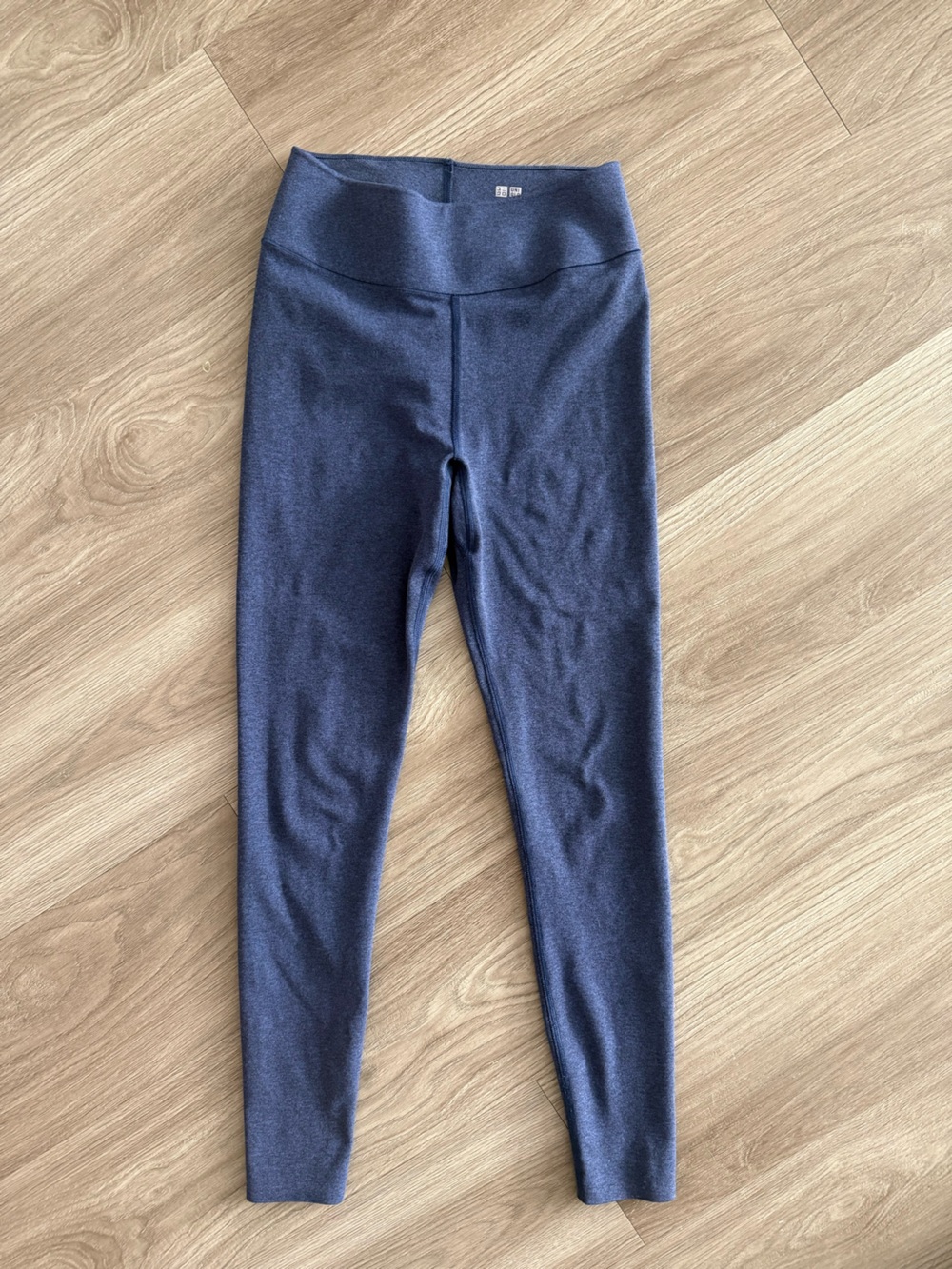 Uniqlo Navy High-Waist Leggings